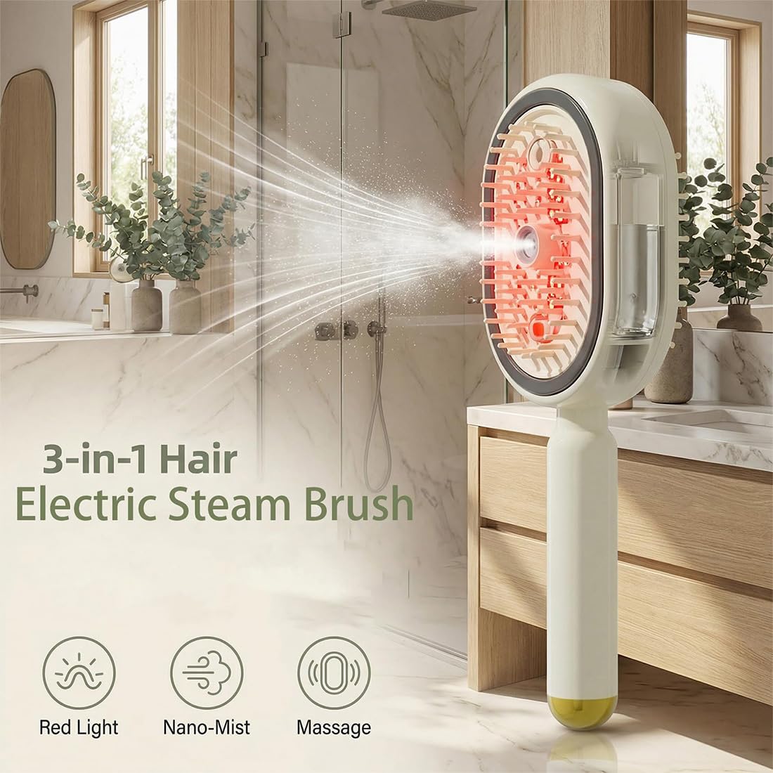 GlossFlow™ Steam Brush